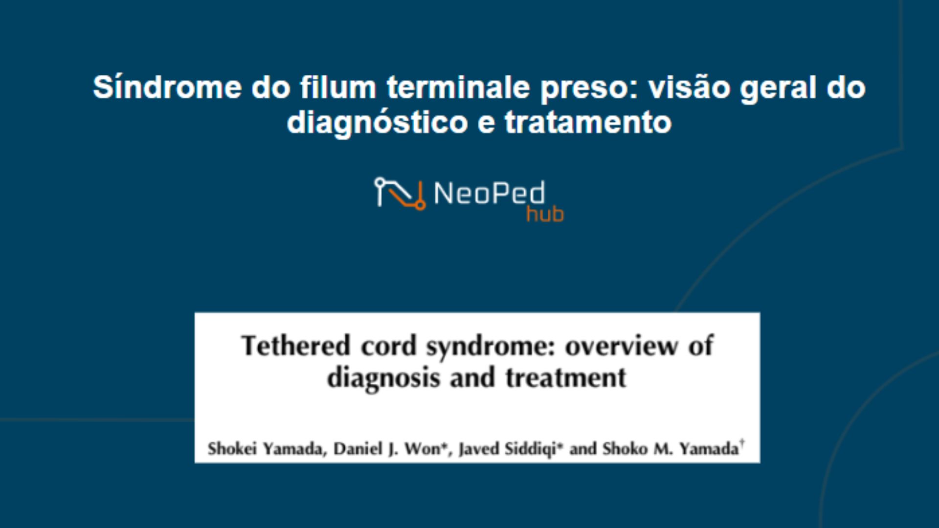 Síndrome do filum terminale preso: visão geral do diagnóstico e tratamento