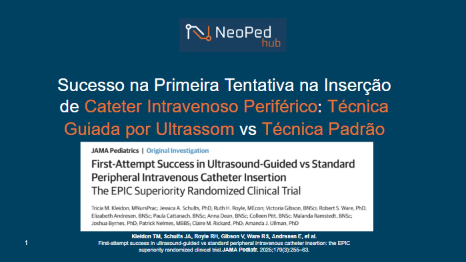 Sucesso na Primeira Tentativa na Inserção de Cateter Intravenoso Periférico: Técnica Guiada por Ultrassom vs Técnica Padrão