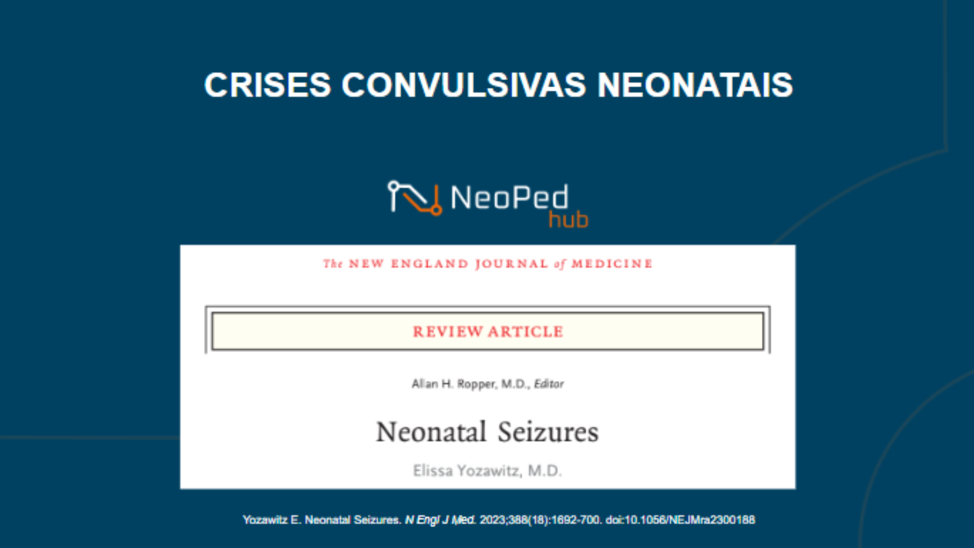 CRISES CONVULSIVAS NEONATAIS