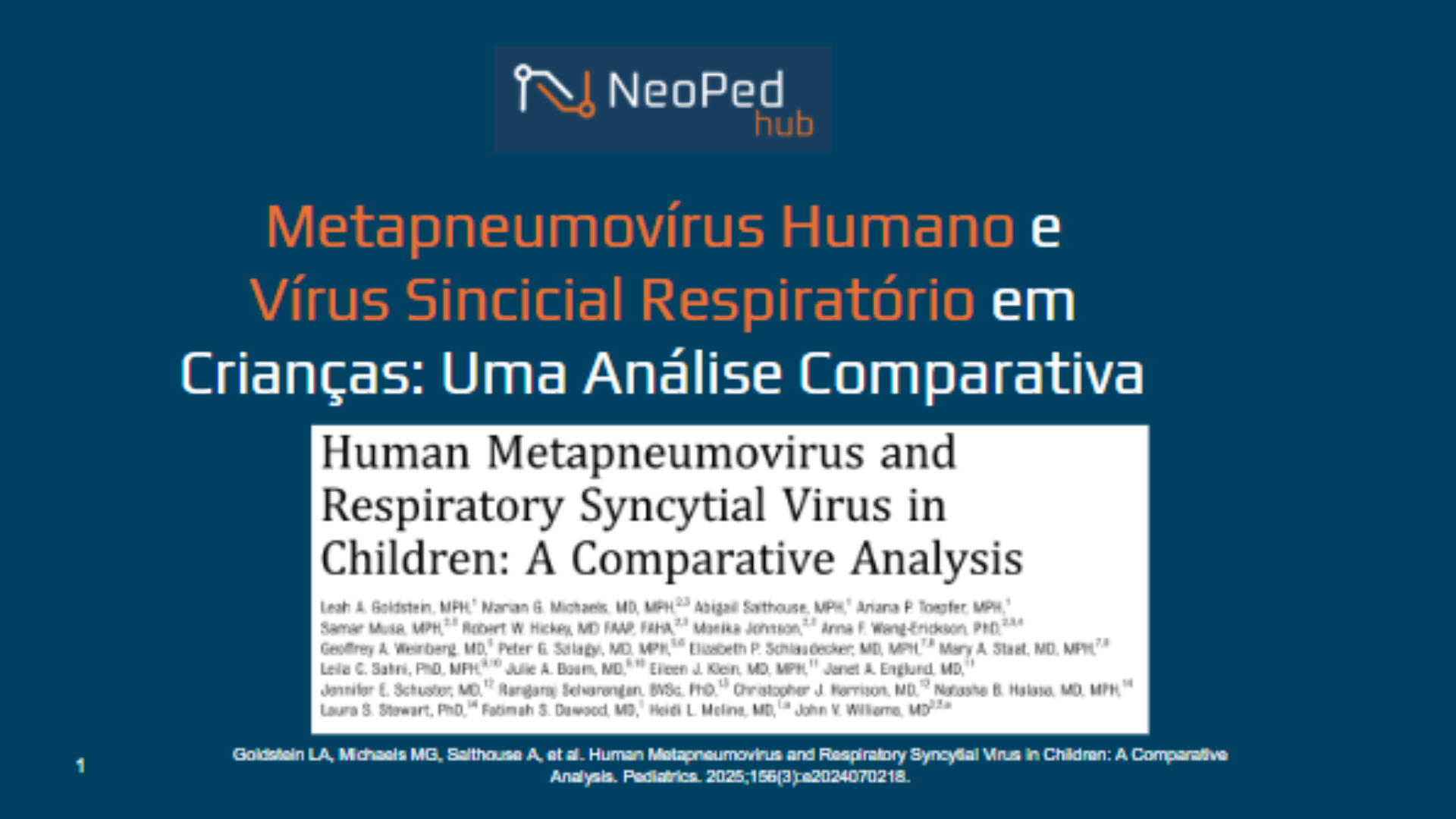 Metapneumovírus Humano e Vírus Sincicial Respiratório em Crianças: Uma Análise Comparativa