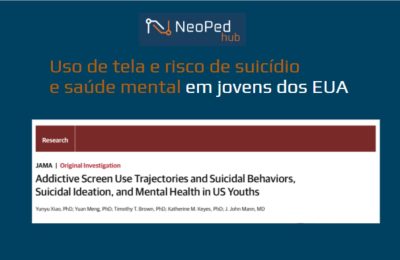 Uso de tela e risco de suicídio e saúde mental em jovens dos EUA