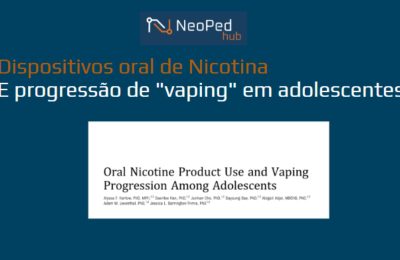 Dispositivos oral de Nicotina E progressão de "vaping" em adolescentes