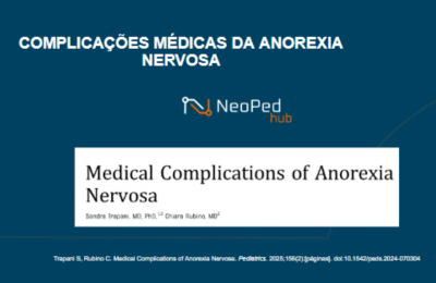 COMPLICAÇÕES MÉDICAS DA ANOREXIA NERVOSA