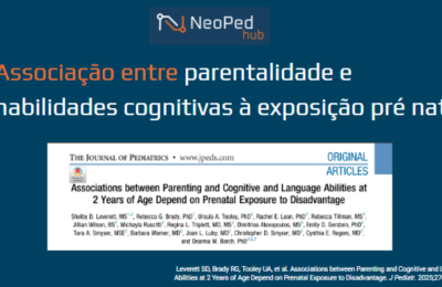 Associação entre parentalidade e habilidades cognitivas à exposição pré natal