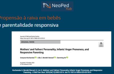 Propensão à raiva em bebês e parentalidade responsiva