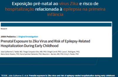 Exposição pré-natal ao vírus Zika e risco de hospitalização relacionada à epilepsia na primeira infância