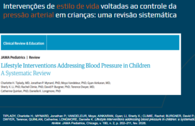 Intervenções de estilo de vida voltadas ao controle da pressão arterial em crianças: uma revisão sistemática